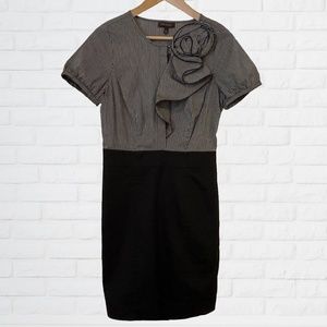NWT - THE LIMITED Rosette Detail Dress with Pencil Skirt Size 6.